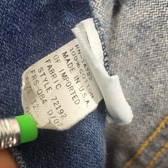 Vtg Charlies Angel Cheryl Tiegs Hi-Waist Mom Jeans sz 12 Tapered Leg Fit 27.5/29 - Picture 11 of 13